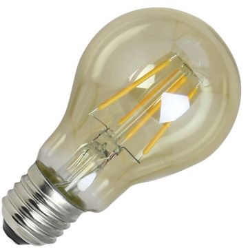 Bailey | LED Lamp Waterdicht IP65 | Grote fitting E27 | 4W (vervangt 32W) Goud