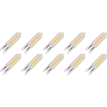 Lighto | LED lamp | G9 Fitting | Insteeklamp | Helder | 13mm | 3W | 10 stuks