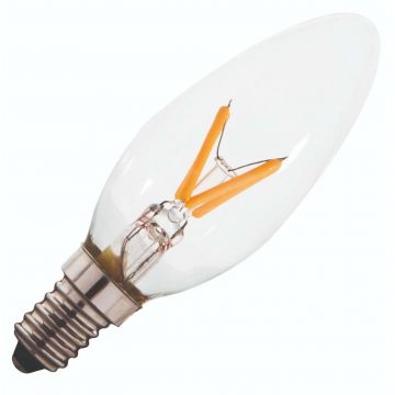 Bailey | LED Kaarslamp | Kleine fitting E14  | 3W Dimbaar