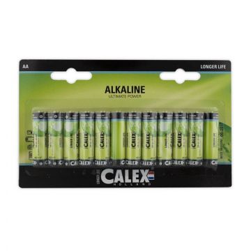 Calex Alkaline penlite AA batterijen 12 stuks