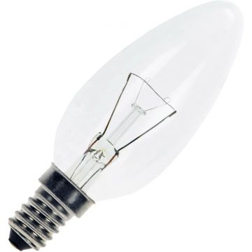 Gloeilamp Kaarslamp | Kleine fitting E14 | 15W 