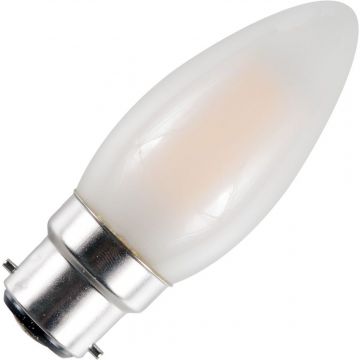 SPL | LED Kaarslamp | Bajonetfitting B22d  | 4W Dimbaar