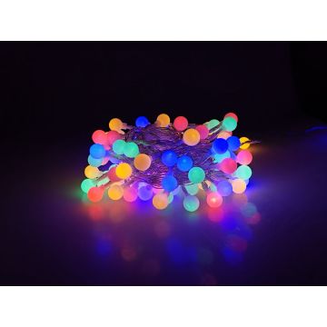 Modee | Kerstverlichting LED lichtsnoer | 10m | 100 Lichtpunten met 8 Lichtstanden | IP44 | Meerkleurig