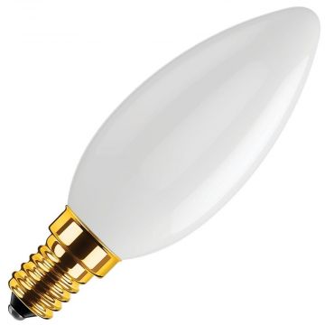 Segula | LED Kaarslamp | Kleine fitting E14 Dimbaar | 3,5W (vervangt 15W) Opaal