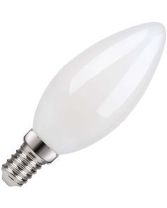 Lighto | LED Kaarslamp | Kleine fitting E14 | Dimbaar | 5W (vervangt 47W)