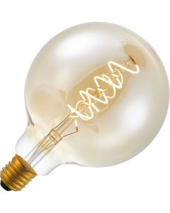Lighto | LED Globelamp | Grote fitting E27 Dimbaar | 4W 125mm Goud