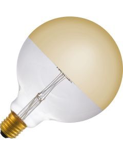Lighto | LED Kopspiegel Globelamp | Grote fitting E27 Dimbaar | 4W 125mm