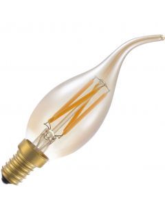 Lighto | LED Kaarslamp Tip | Kleine fitting E14 Dimbaar | 4W