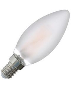 EGB | LED Kaarslamp | Kleine fitting E14 Dimbaar, 3 staps dimmer | 4W (vervangt 45W) Mat