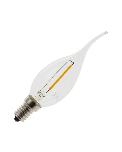 Lighto | LED Kaarslamp Tip | E14 | 1W (vervangt 10W)