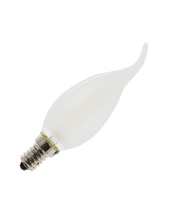 Lighto | LED Kaarslamp met Tip | E14 | 1W (vervangt 10W) Mat