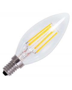 Bailey | LED Kaarslamp | Kleine fitting E14  | 3.5W Dimbaar