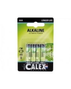 Calex Alkaline penlite AAA batterijen 4 stuks