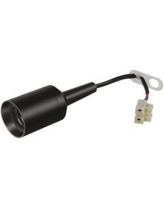Bouwplaats snoerpendel E27 15cm snoer zwart