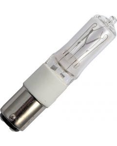 Halogeen Buislamp Halolux Ceram | Bajonetfitting Ba15d Dimbaar | 100W