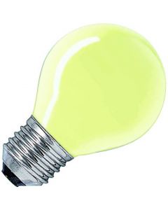Gloeilamp Kogellamp | Grote fitting E27 | 25W Geel