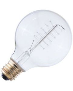 Kooldraadlamp Globe | Grote fitting E27 Dimbaar | 40W 80mm