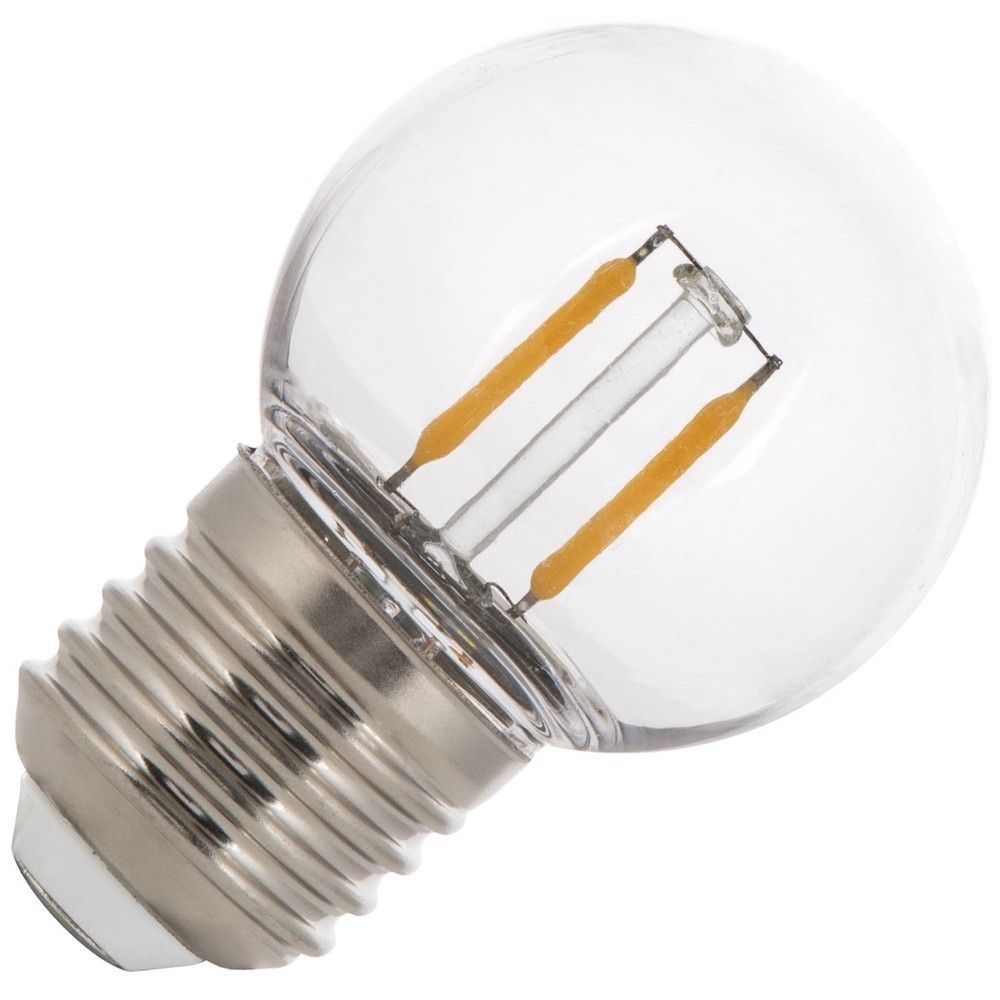 Bailey | LED Kogellamp Plastic | Grote E27 | 2W (vervangt 20W)