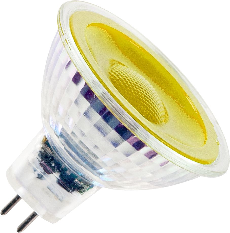 SPL | LED lamp | GU5,3 Fitting | Spot | Geel | 50mm | 5W | 12V