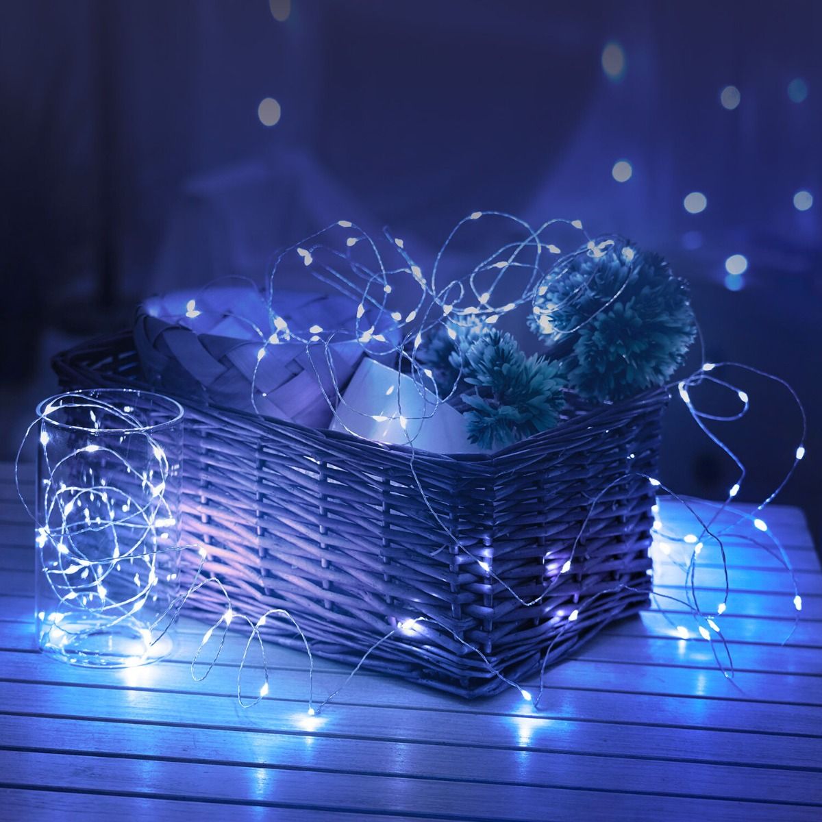 Modee | Kerstverlichting Led Lichtsnoer | 10m | 100 Lichtpunten | IP44 | Wit Daglicht
