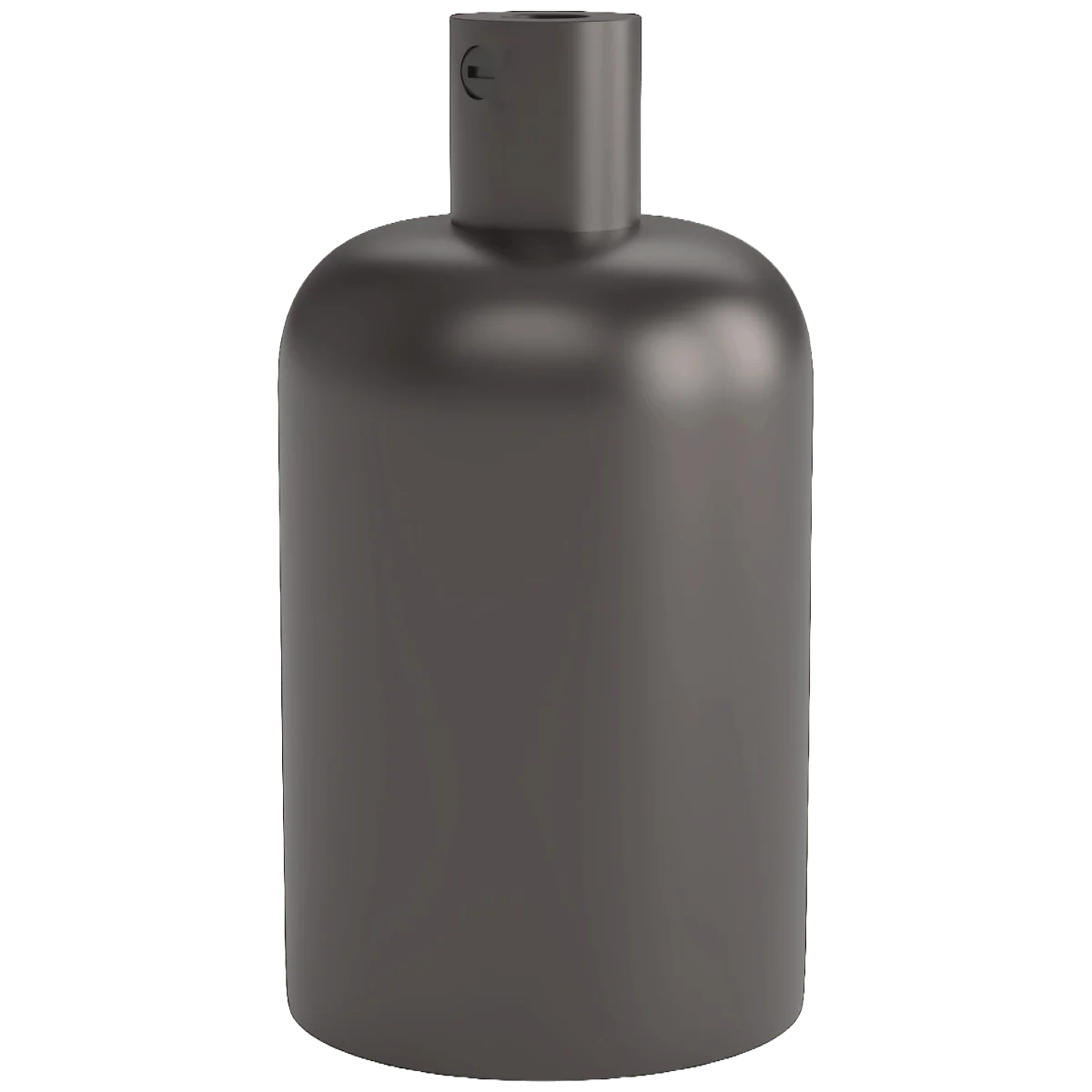 Calex | Lamphouder | E27 fitting | Aluminium | Mat Parel Zwart | Alu kabelklem | 60W
