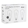 Bailey | 3x LED Buislamp | Grote fitting E27 | 4W