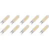 Lighto | LED lamp | G9 Fitting | Insteeklamp | Helder | 13mm | 3W | 10 stuks