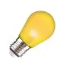 Lighto | LED filament | Grote fitting E27 | Geel | Kogellamp | 45mm | 2W | Dimbaar | Geschikt voor prikkabel