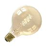 Calex | LED filament | Grote fitting E27 | G95 Globe | Goud | 5.5W | 3-step dimming