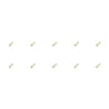 Lighto | LED filament | G9 Fitting | Insteeklamp | Helder | 16mm | 3W | 10 stuks