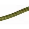 Stoffen kabel groen rond 2x0.75mm 10 meter