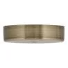 Bailey plafondkap metaal brons antiek + transparante kabel grip