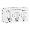 Bailey | 3x LED Kogellamp | Grote fitting E27 | 2W
