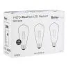 Bailey | 3x LED Buislamp | Grote fitting E27 | 4W