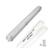 Lighto | LED TL + Armatuur | T8 | 2x22W | 150cm | IP65 | Waterdicht | vervangt 2x58W TL buis