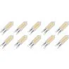 Lighto | LED lamp | G9 Fitting | Insteeklamp | Helder | 13mm | 2W | 10 stuks