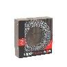 Calex | Textiel omwikkelde kabel | 2x0,75mm² | 1,5M | Zwart/Wit | 60W