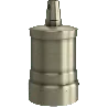 Calex | Lamphouder | E27 fitting | Aluminium | Mat Brons | 60W