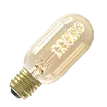 Calex | LED filament | Grote fitting E27 | T45 | Buis | Goud | 5.5W