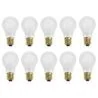 Gloeilamp | Grote fitting E27 | Standaardlamp | Mat | 60mm | 15W