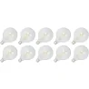 Lighto | LED filament | Grote fitting E27 | Globelamp | Helder | 125mm | 4W | 10 stuks