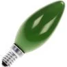 Gloeilamp | Kleine fitting E14 | Kaarslamp | Groen | 35mm | 25W