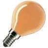 Gloeilamp | Kleine fitting E14 | Kogellamp | Oranje | 45mm | 25W