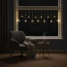 Lighto | Kerstverlichting | Kerststerren | IP44 | Geschikt voor binnen & buiten | 8-Functies | 138 LED lampjes | 3 meter kabel