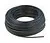 Kabel zwart plat 2x0.75mm per meter