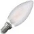 EGB | LED Kaarslamp | Kleine fitting E14 Dimbaar, 3 staps dimmer | 4W (vervangt 45W) Mat