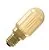 Calex | LED filament | Grote fitting E27 | T45 Buis | Goud | 3.5W
