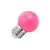 Lighto | LED lamp | Grote fitting E27 | Roze | Kogellamp | 45mm | 1.5W | Dimbaar | Geschikt voor prikkabel