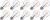 Lighto | LED filament | Grote fitting E27 | Standaardlamp | Helder | 60mm | 5W | 10 stuks