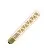 Calex | LED filament | Grote fitting E27 | T45 | Buis | Goud | 2.5W
